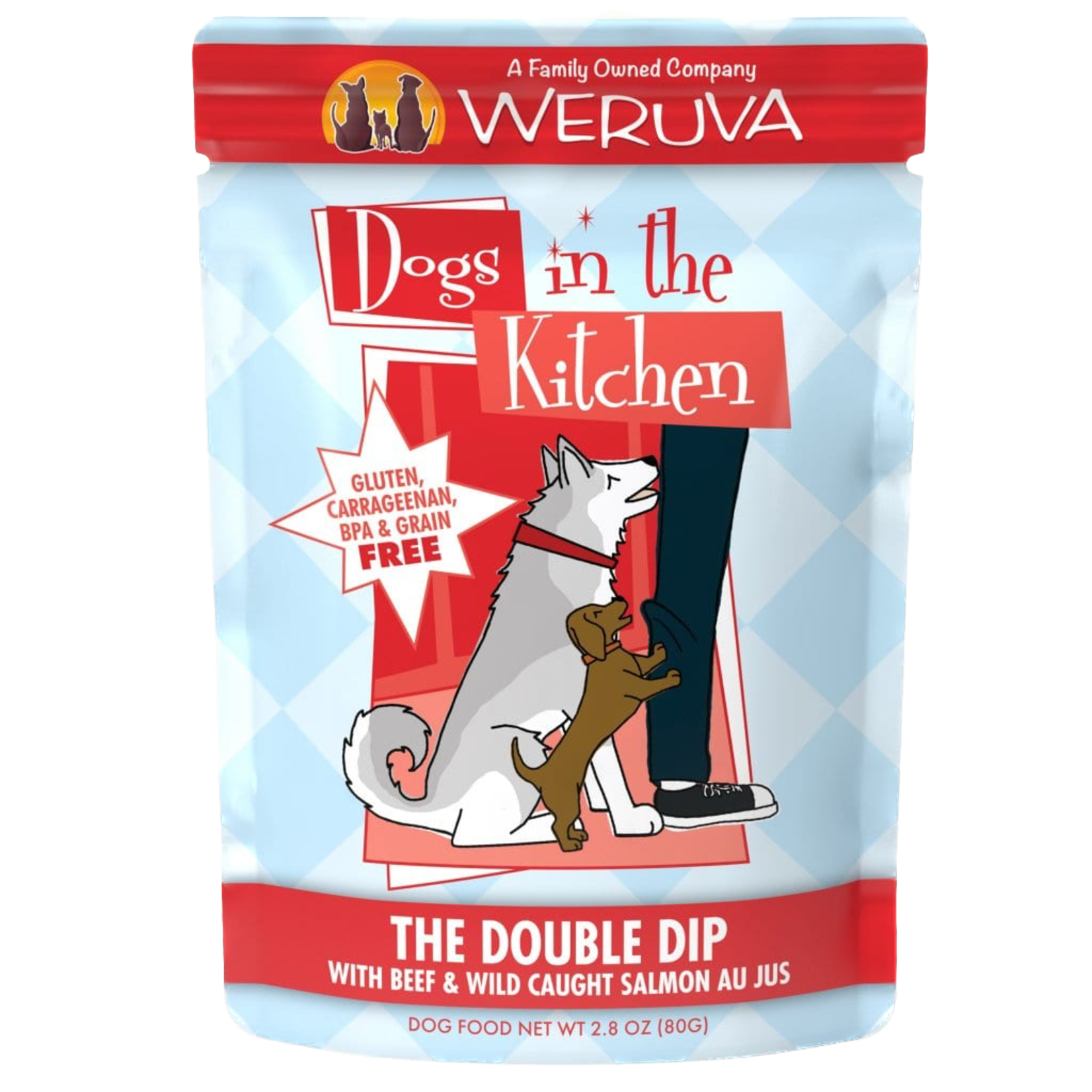 Weruva Dogs In The Kitchen Pouch The Double Dip 2.8oz