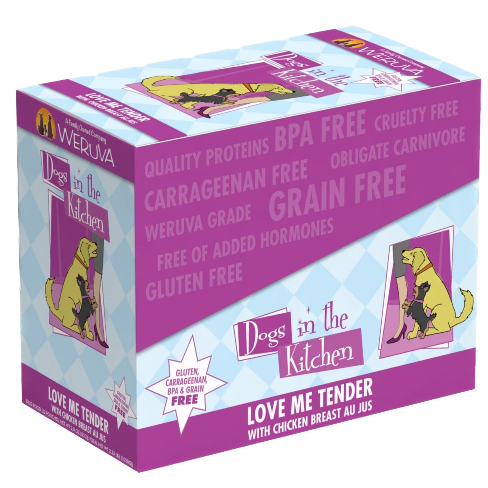 Weruva Dogs In The Kitchen Pouch Love Me Tender 2.8oz