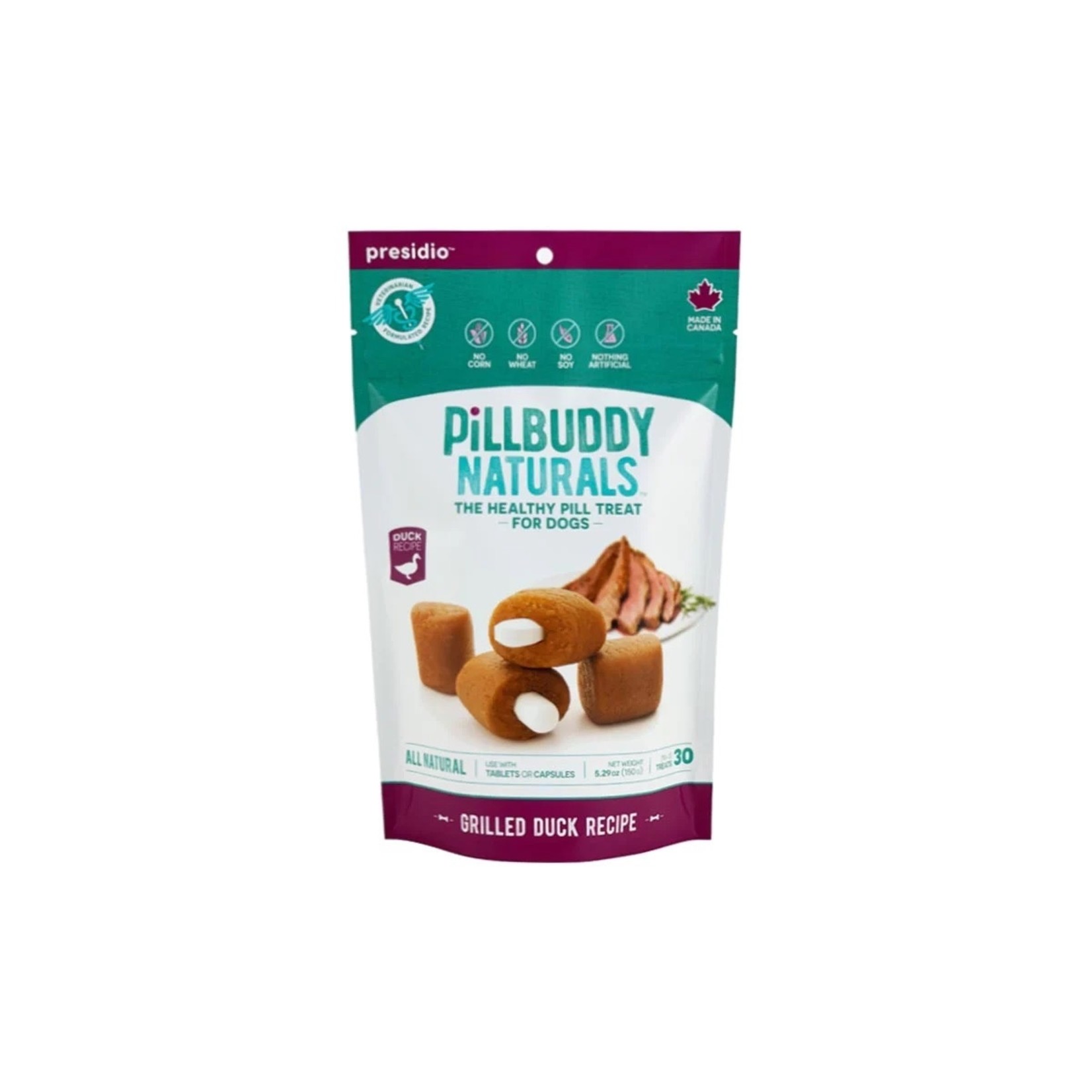 Pill Buddy Naturals Grilled Duck 30ct
