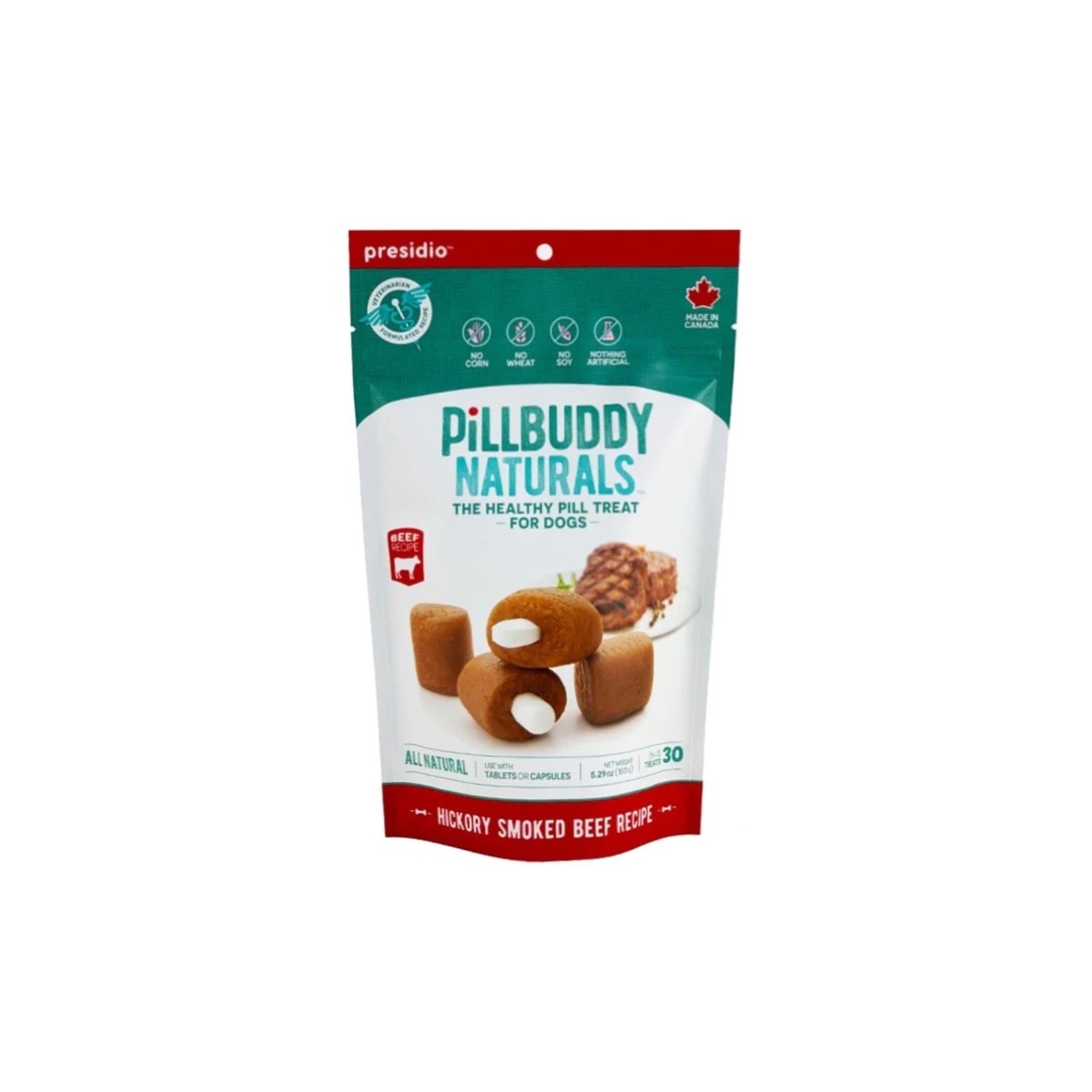Pill Buddy Naturals Hickory Smoked Beef 30ct