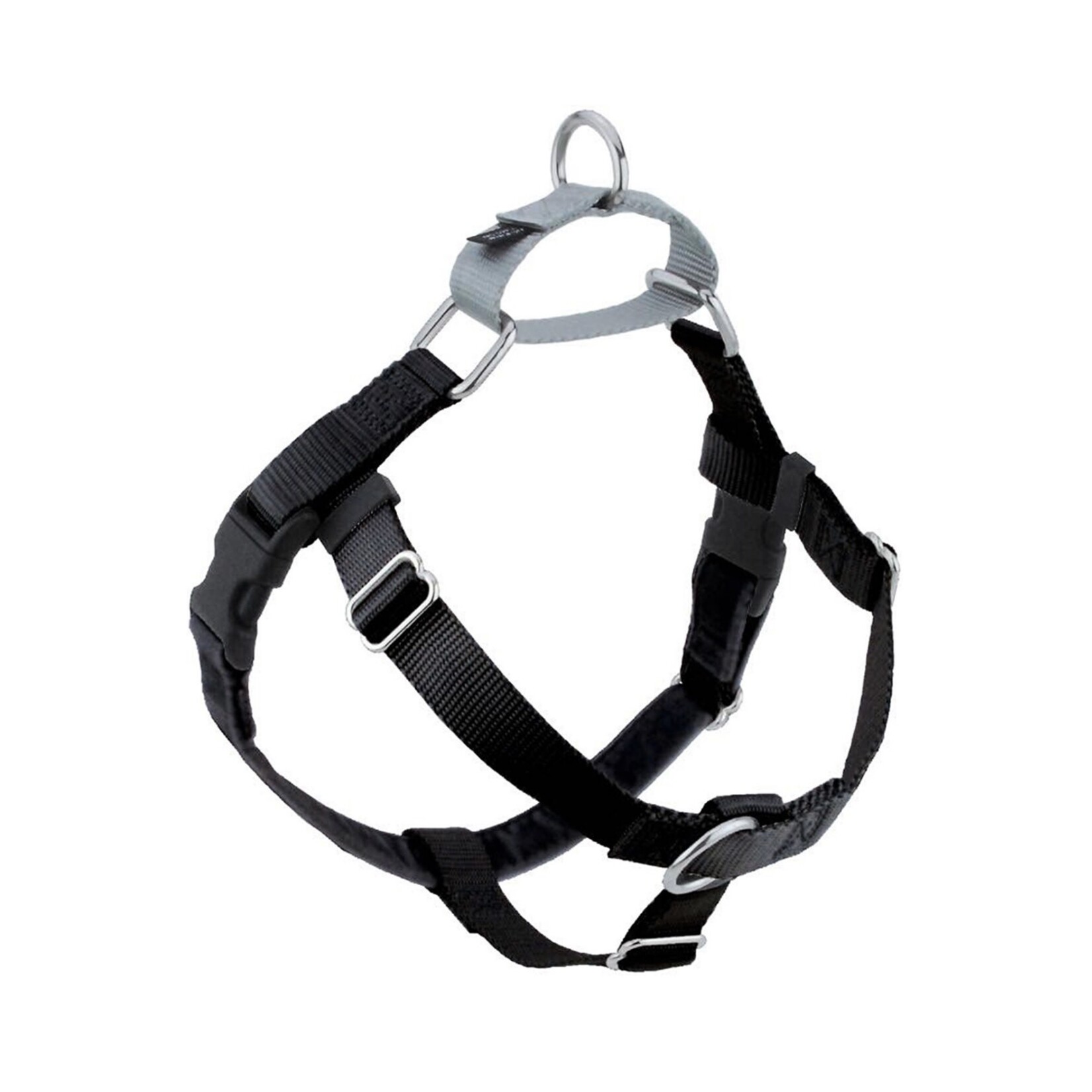 2 Hounds Designs Freedom No-Pull Harness Black
