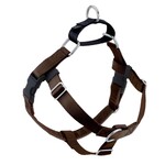 2 Hounds Designs Freedom No-Pull Harness Brown