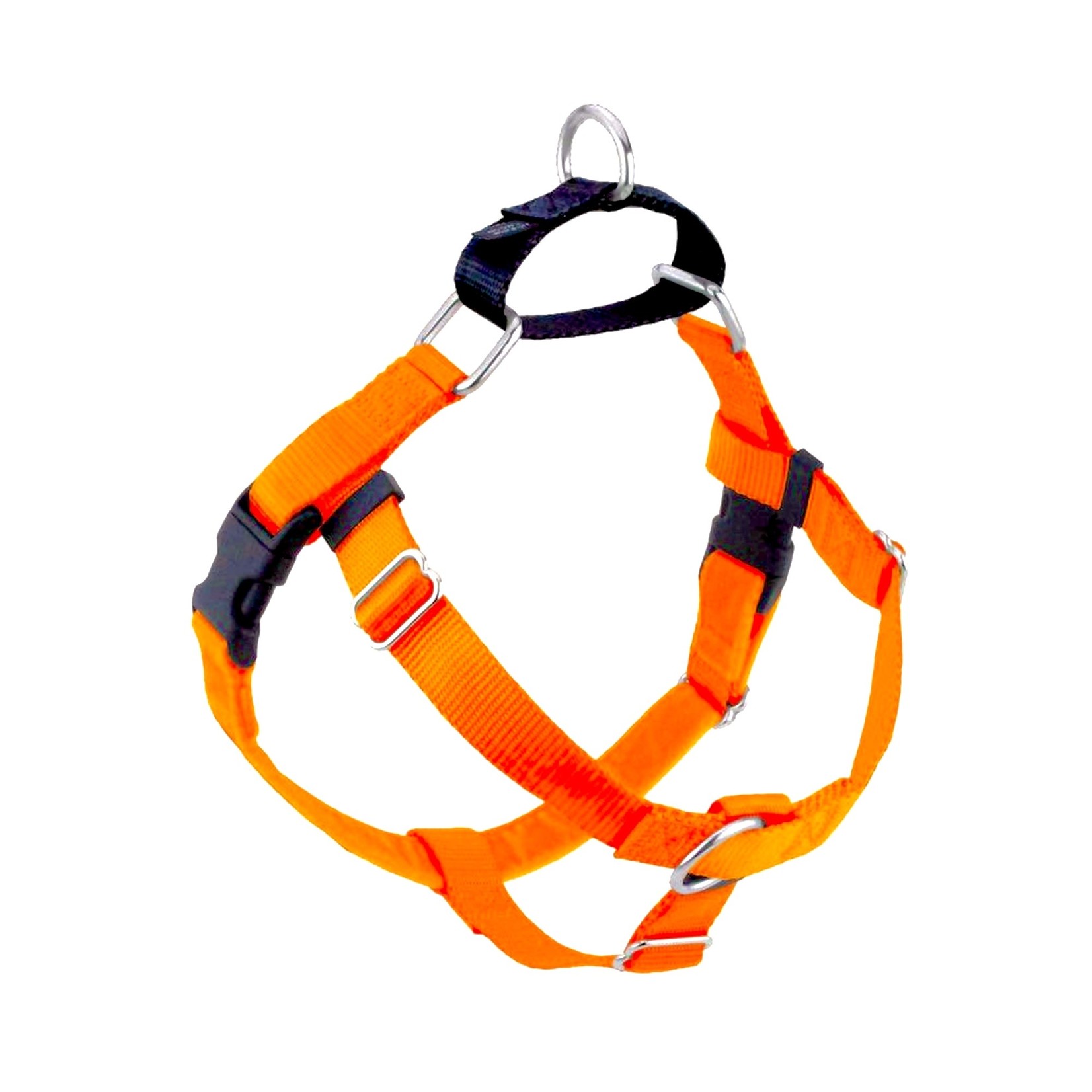 2 Hounds Designs Freedom No-Pull Harness Orange