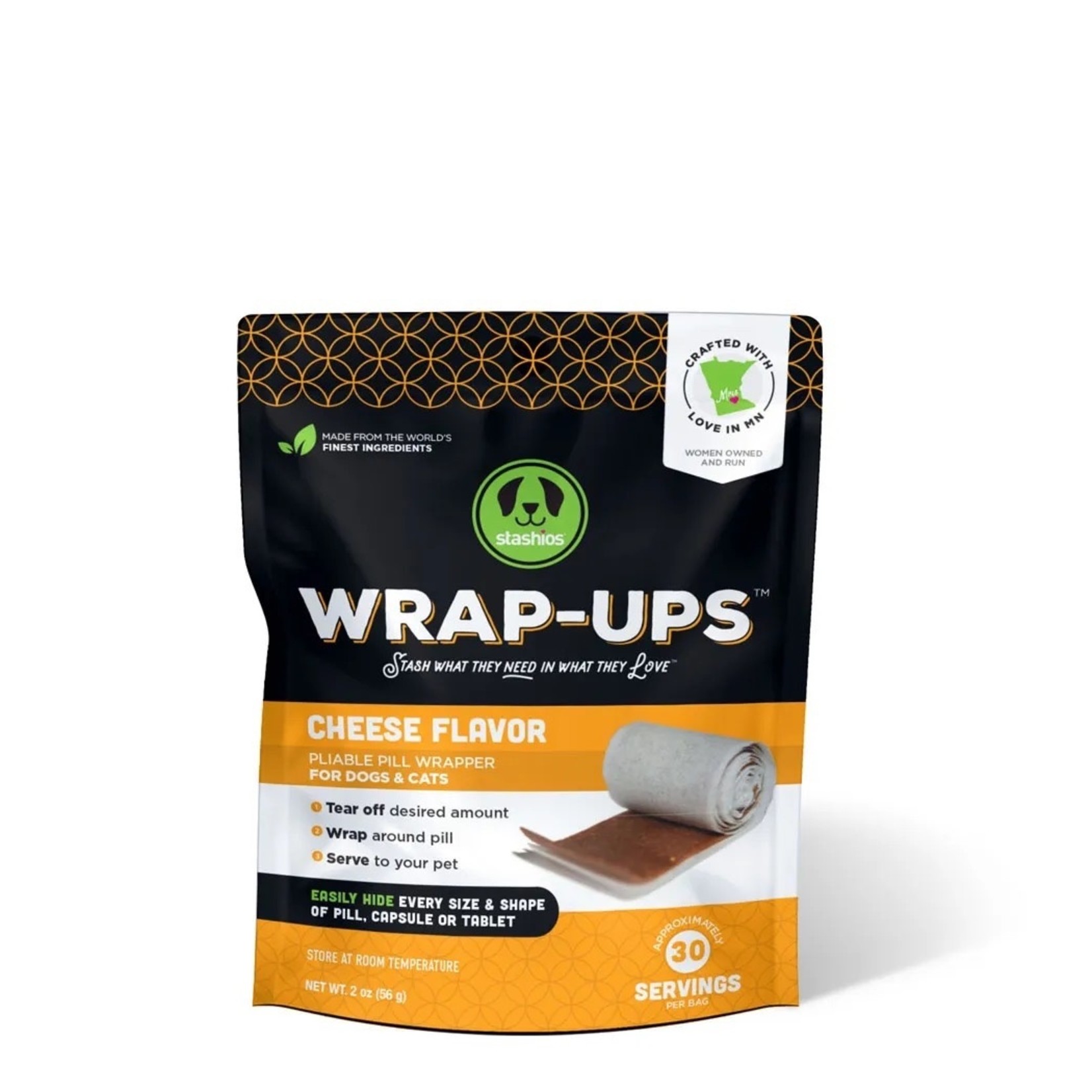 Stashios Wrap-Ups Cheese 2oz