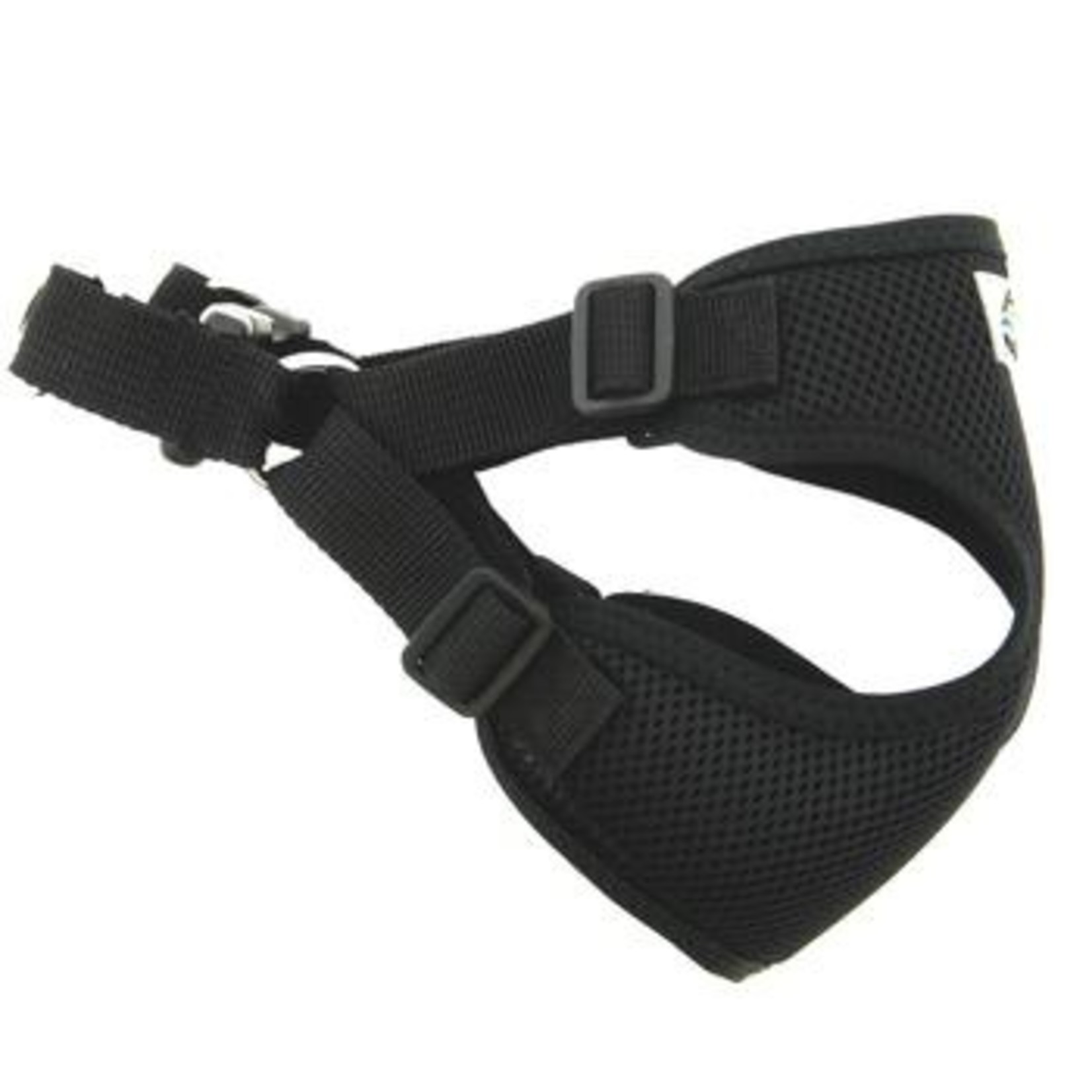 Doggie Design Wrap & Snap Harness Black