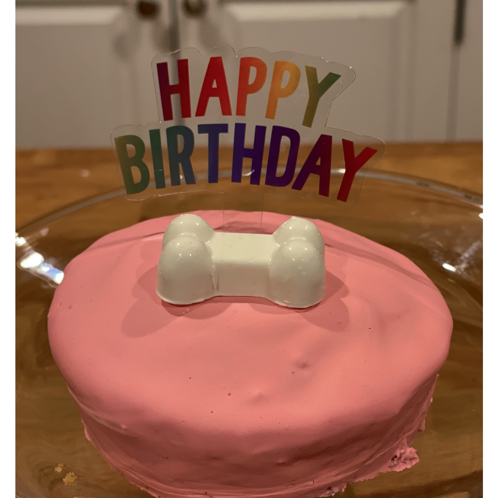 Bakery Birthday WOOF Signature Personal Cake