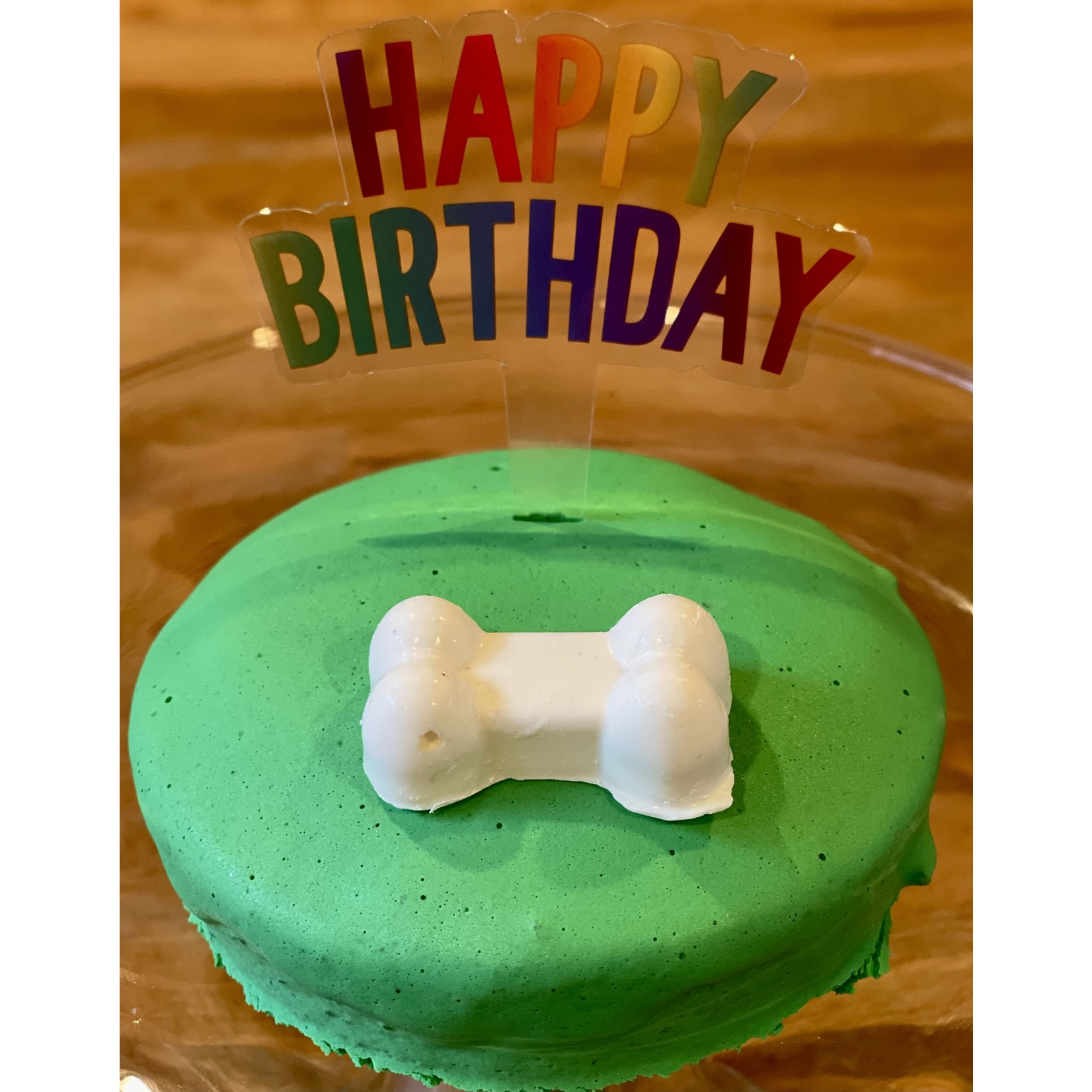 Bakery Birthday WOOF Signature Personal Cake
