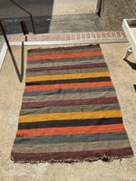 GOODWOOD Striped Wool Rug, 75 x 50