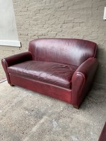 GOODWOOD Leather Loveseat, Roots of Canada
