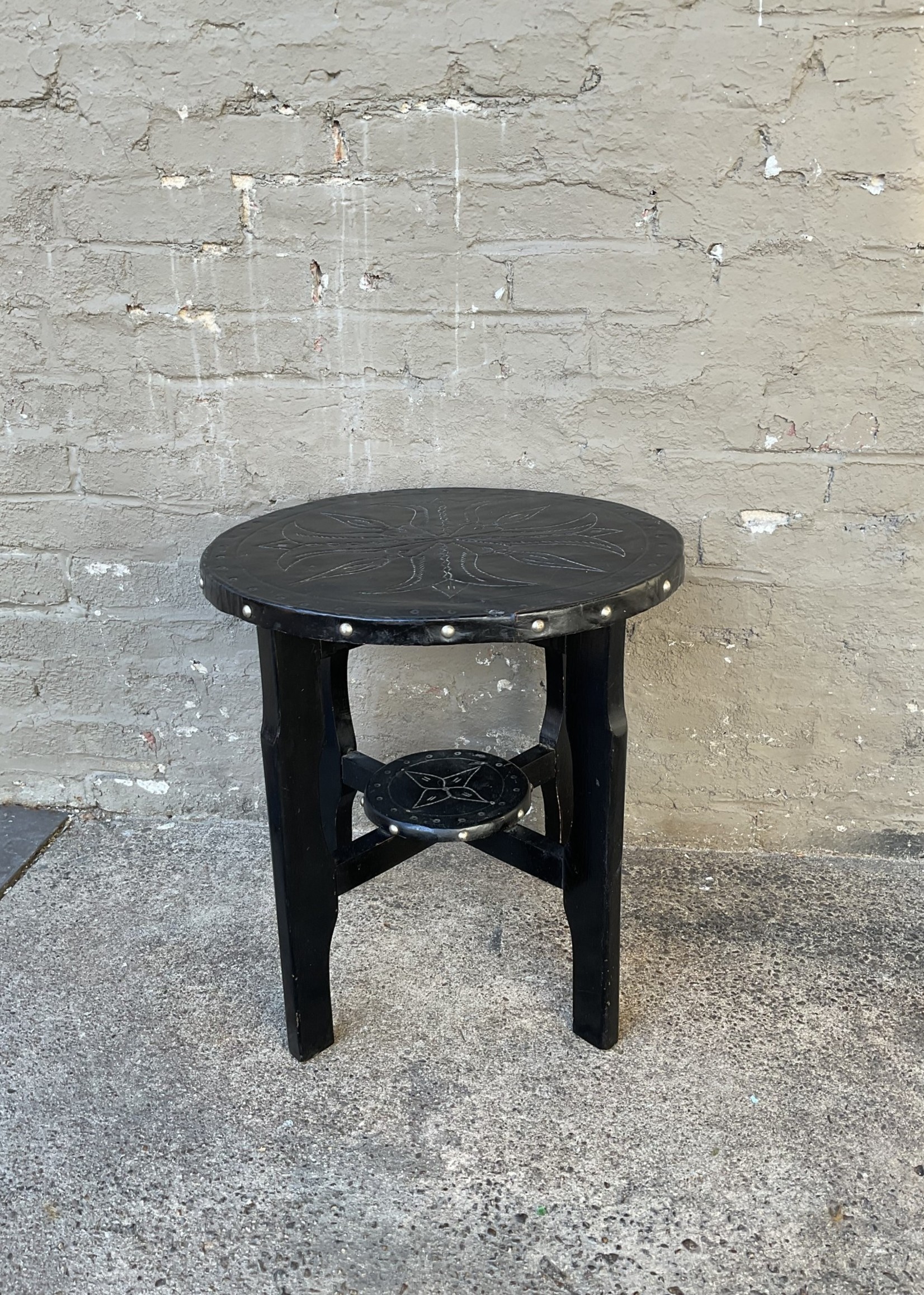 GOODWOOD Leather Clad Stool