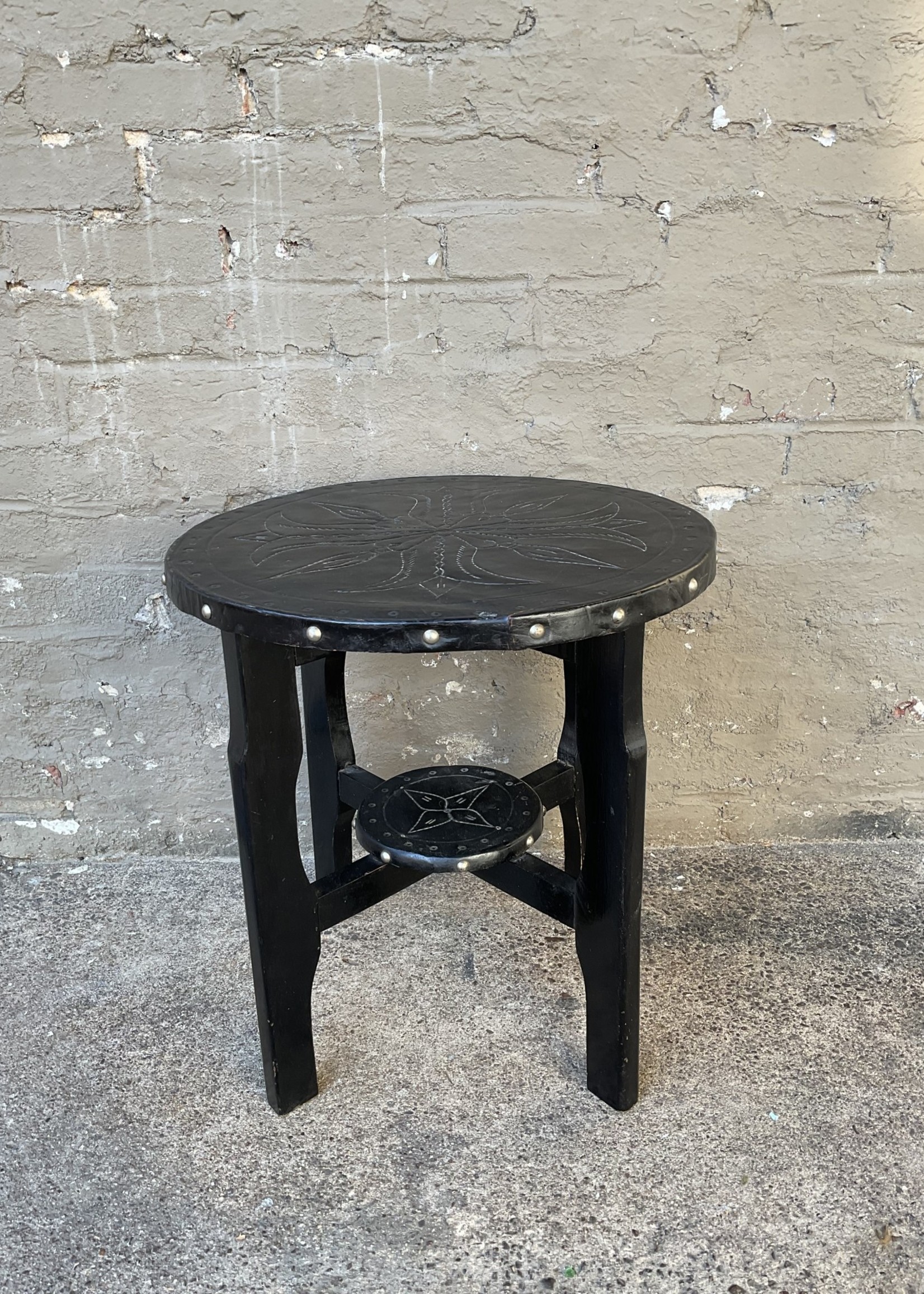 GOODWOOD Leather Clad Stool