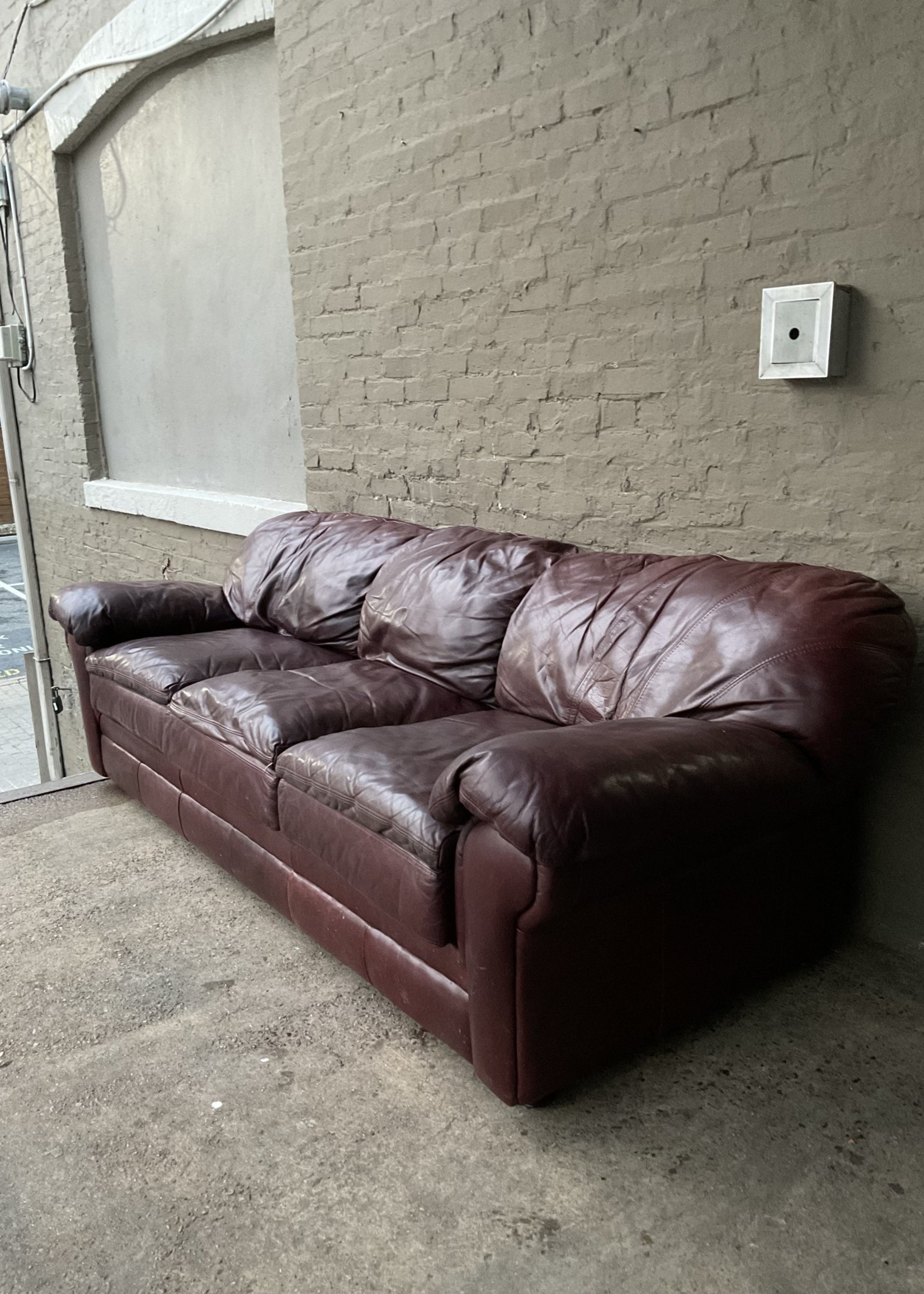 GOODWOOD Vintage Leather Sofa, c.1996