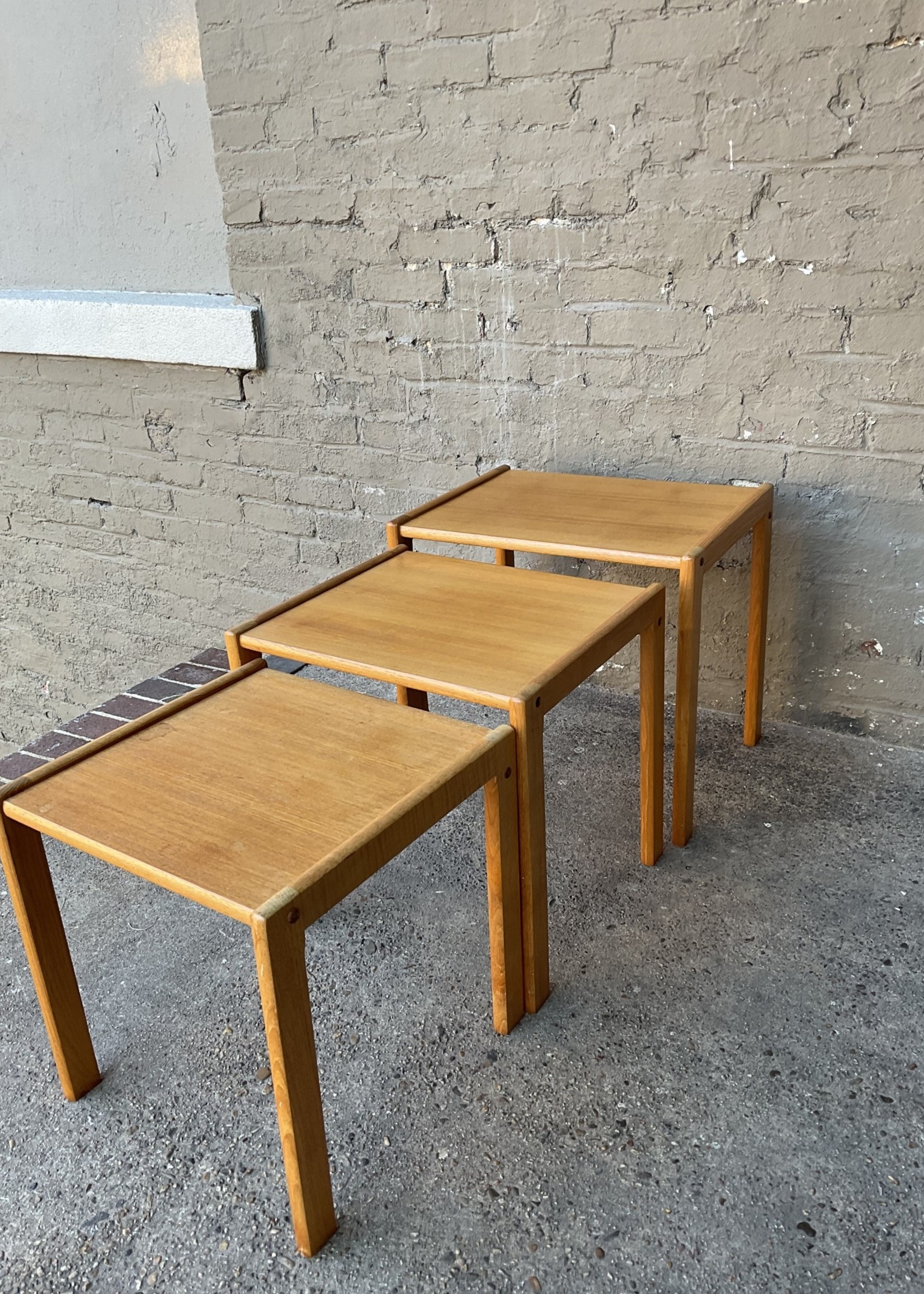 GOODWOOD Set of Danish Modern Teak Nesting Tables