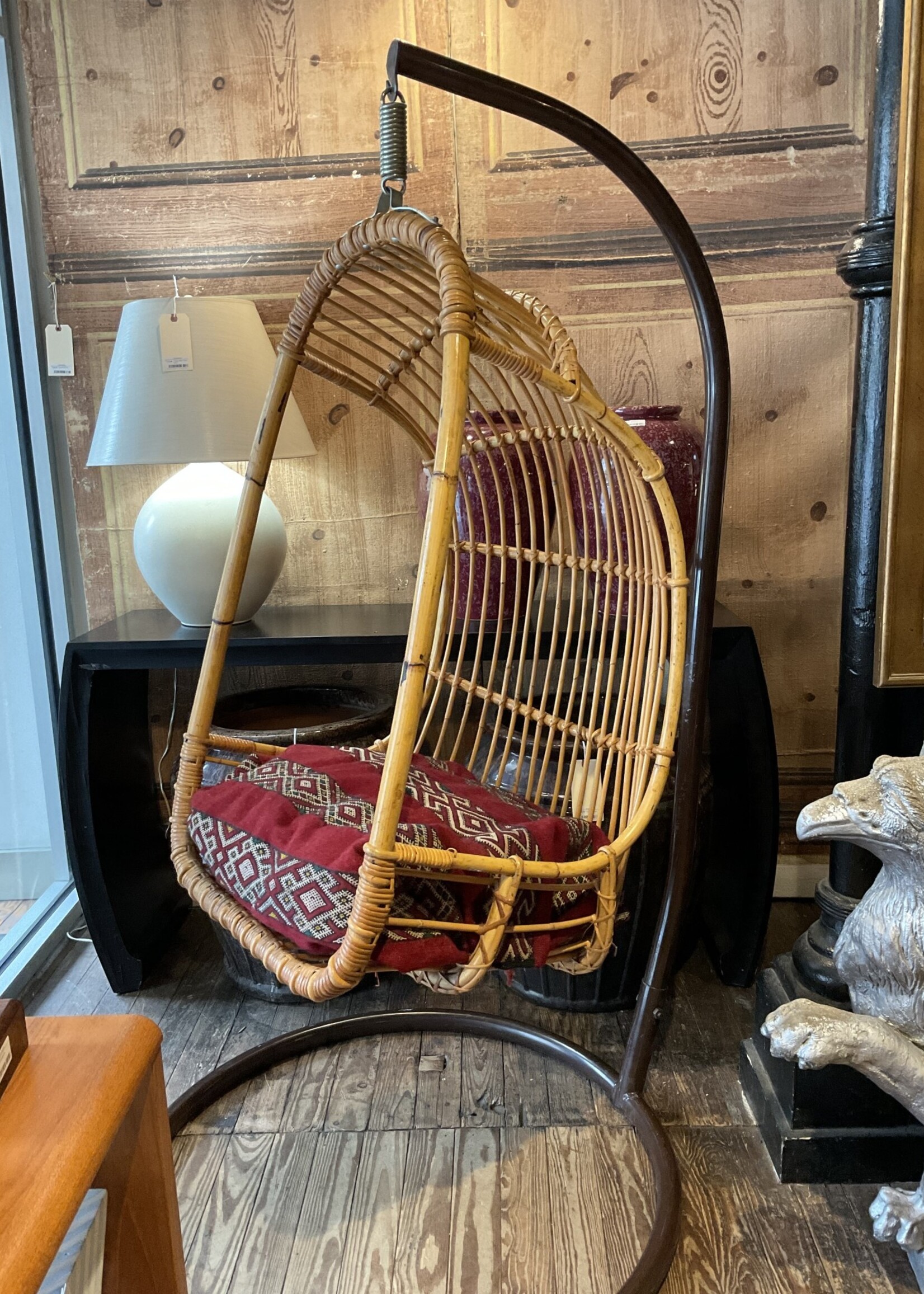 GOODWOOD Vintage Hanging Rattan Chair