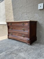 GOODWOOD Victorian Marble Top Dresser with Secret Drawer