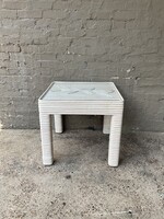 GOODWOOD Painted Rattan Side Table