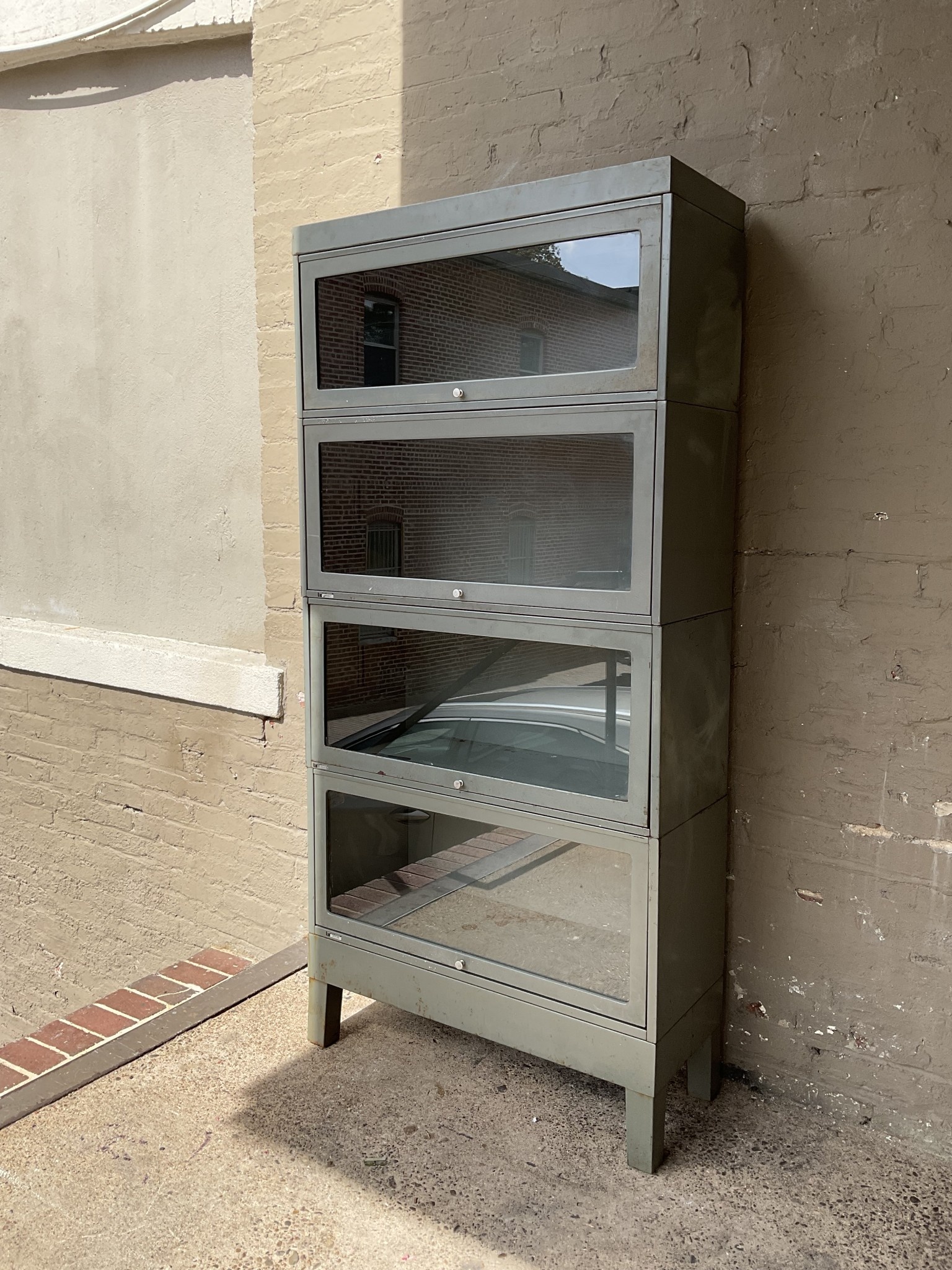 Metal Barrister Bookcase