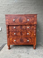 GOODWOOD Grain Painted Empire Chest of Drawers, PA