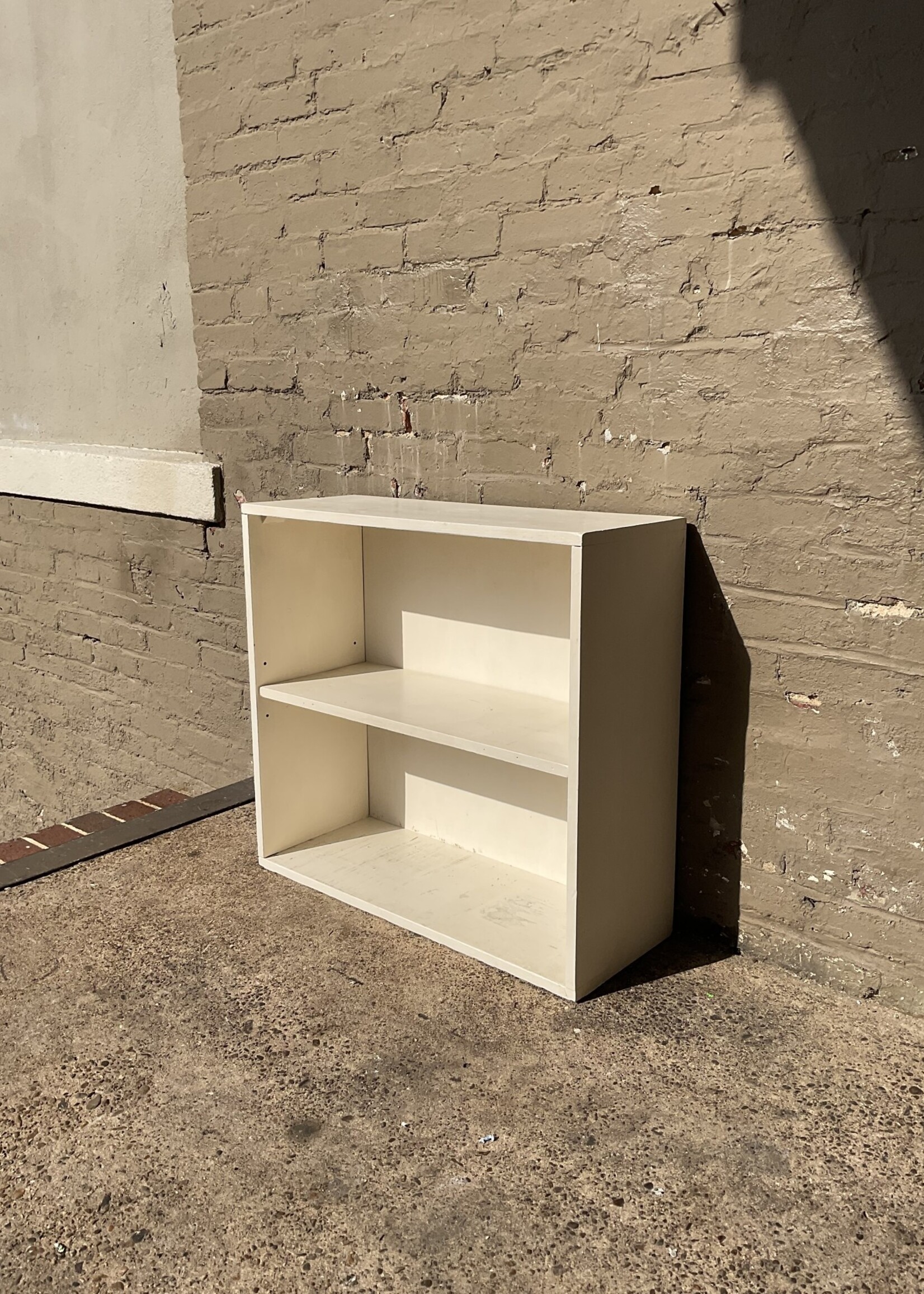 White Painted Low Bookcase GoodWood