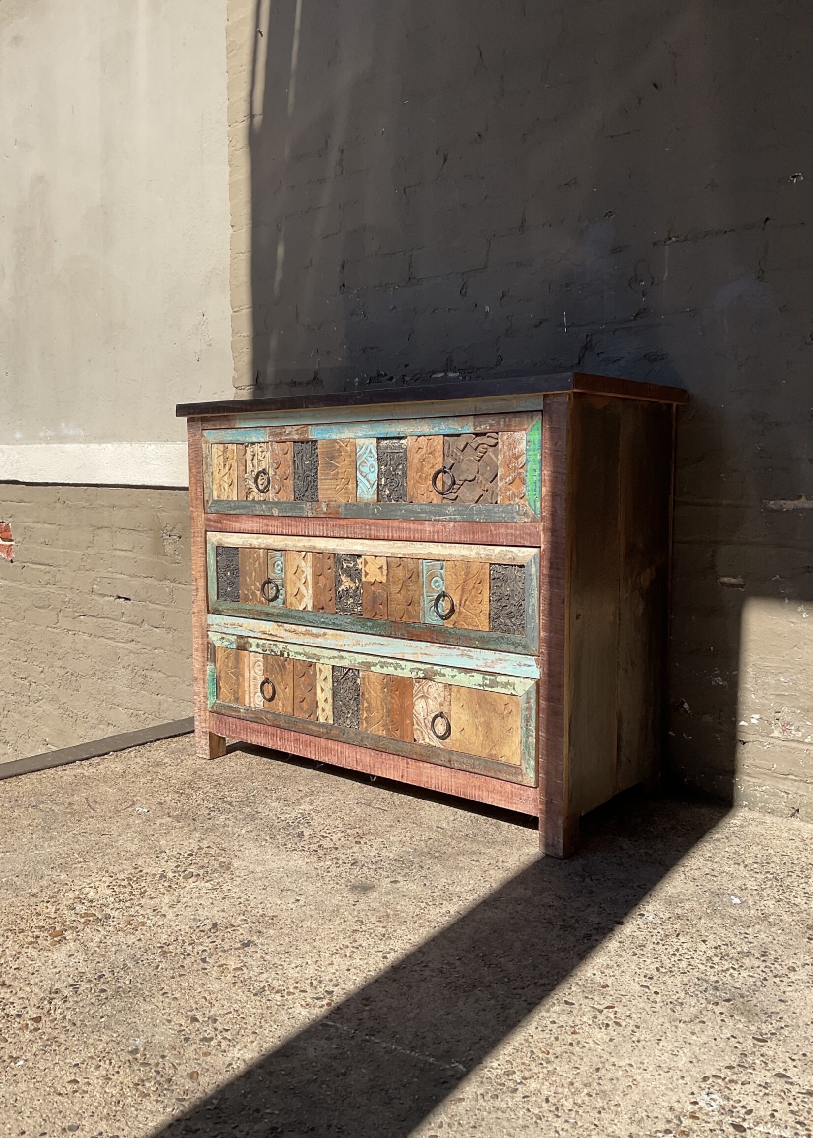 Painted Mango Wood Dresser GoodWood