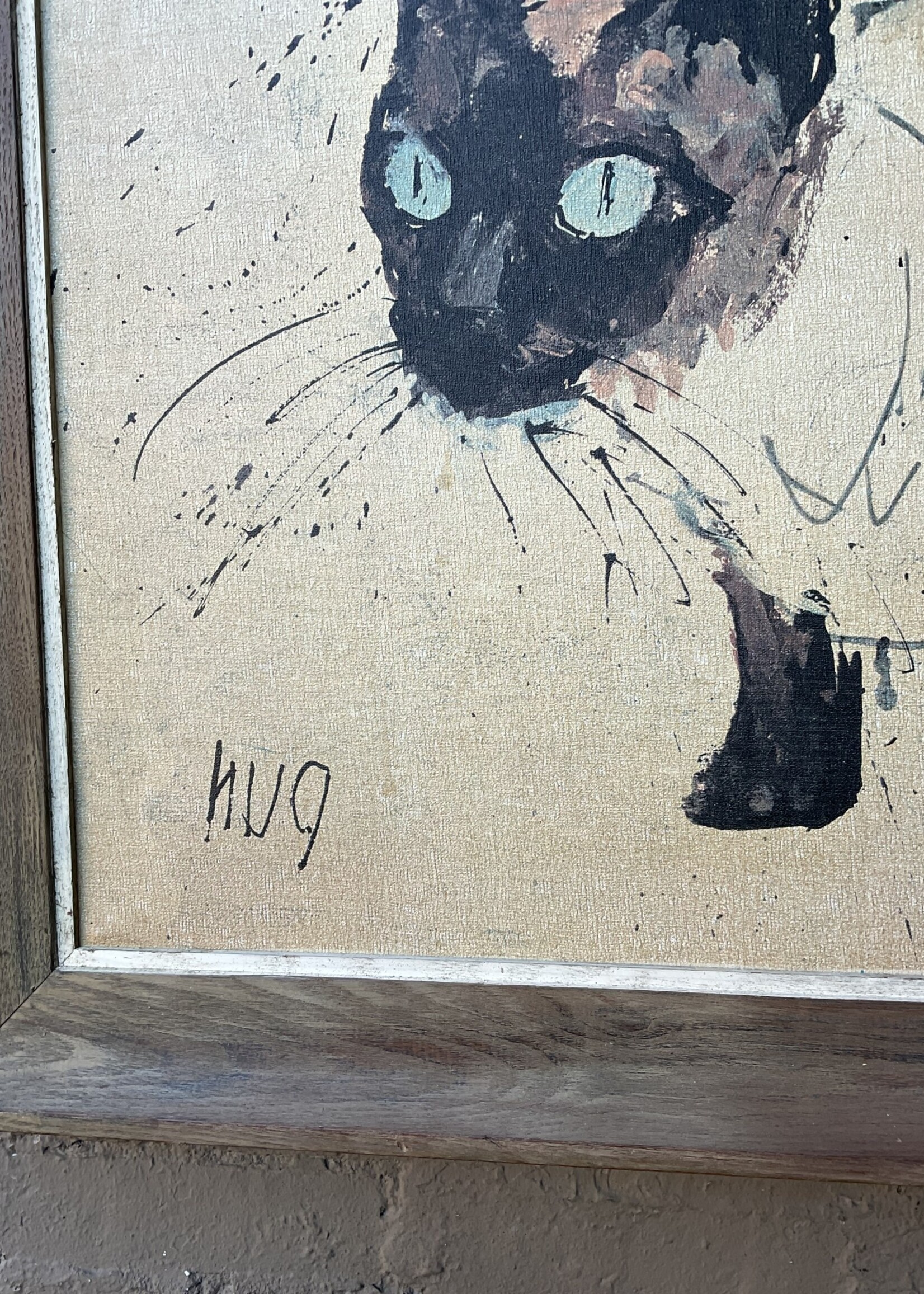 GOODWOOD Siamese Cat Print