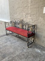 GOODWOOD Beaux Arts Wrought Iron Bench