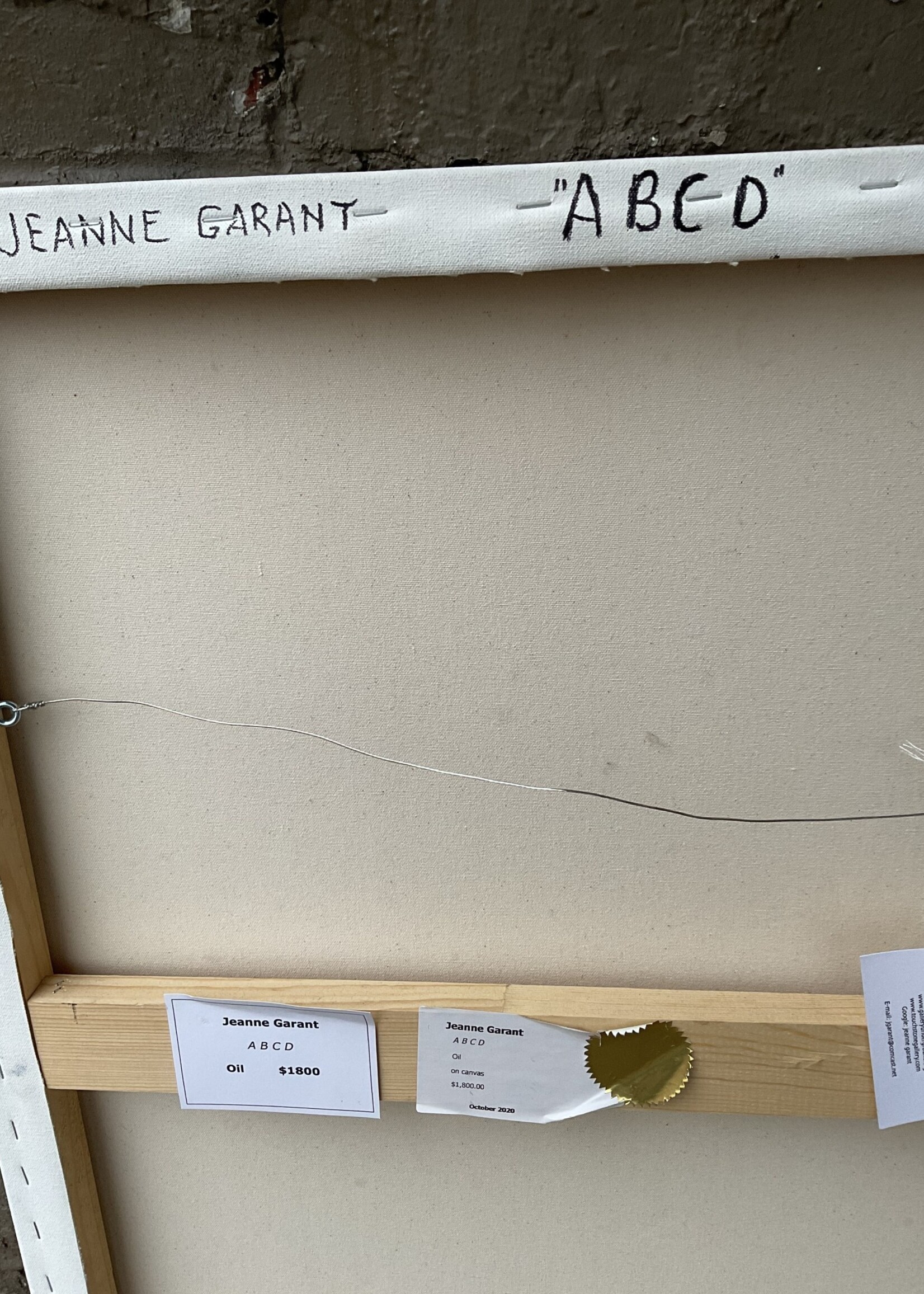 GOODWOOD "ABCD", Jeanne Garant