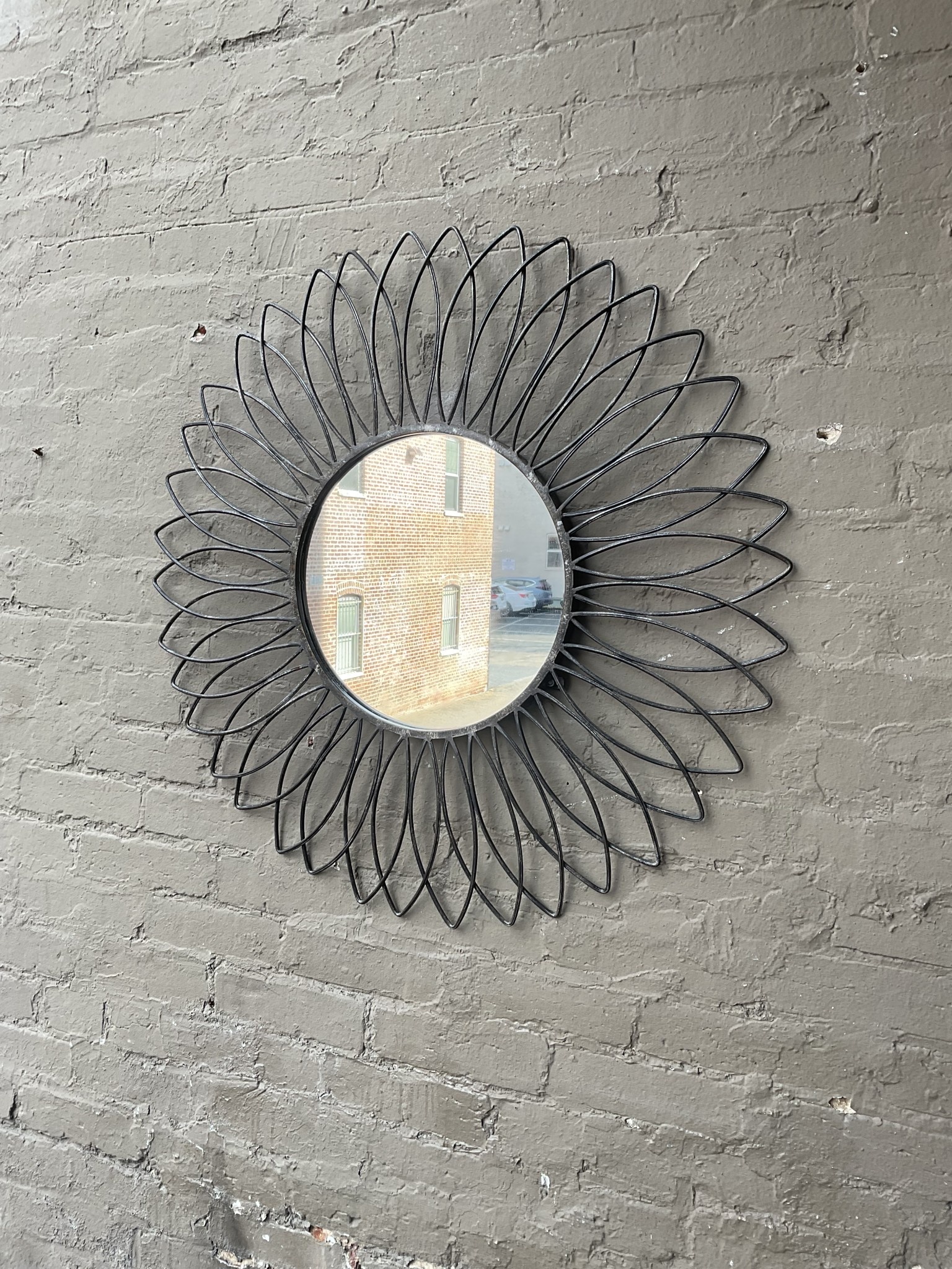 Sunburst Metal Mirror Sunburst Metal Mirror
