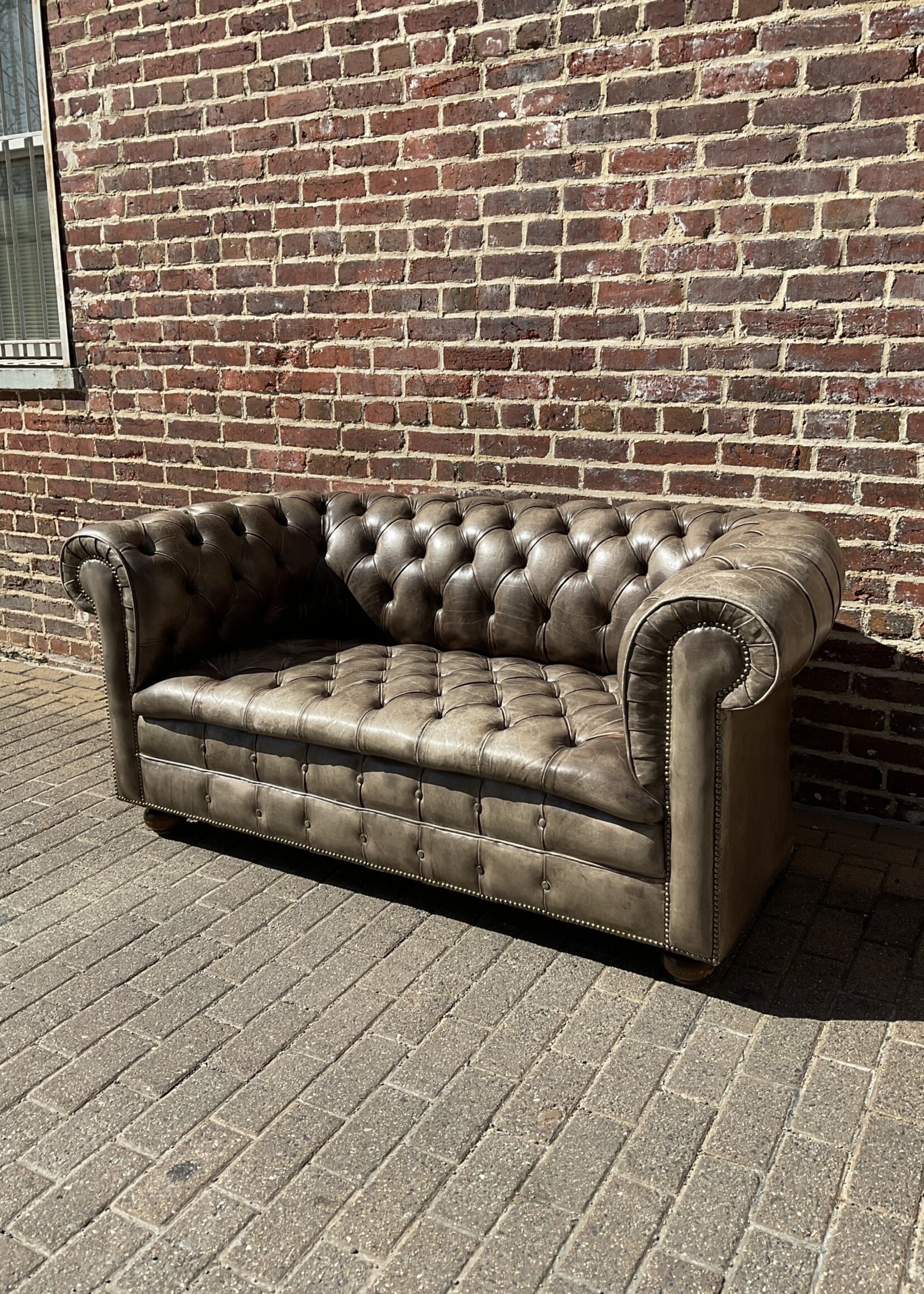 GOODWOOD Leather Chesterfield Sofa