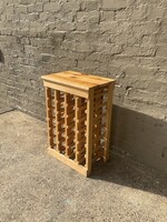 GOODWOOD Pine Wine Rack with Table Top
