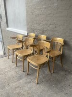 GOODWOOD Set of 6 Bentwood Bistro Chairs