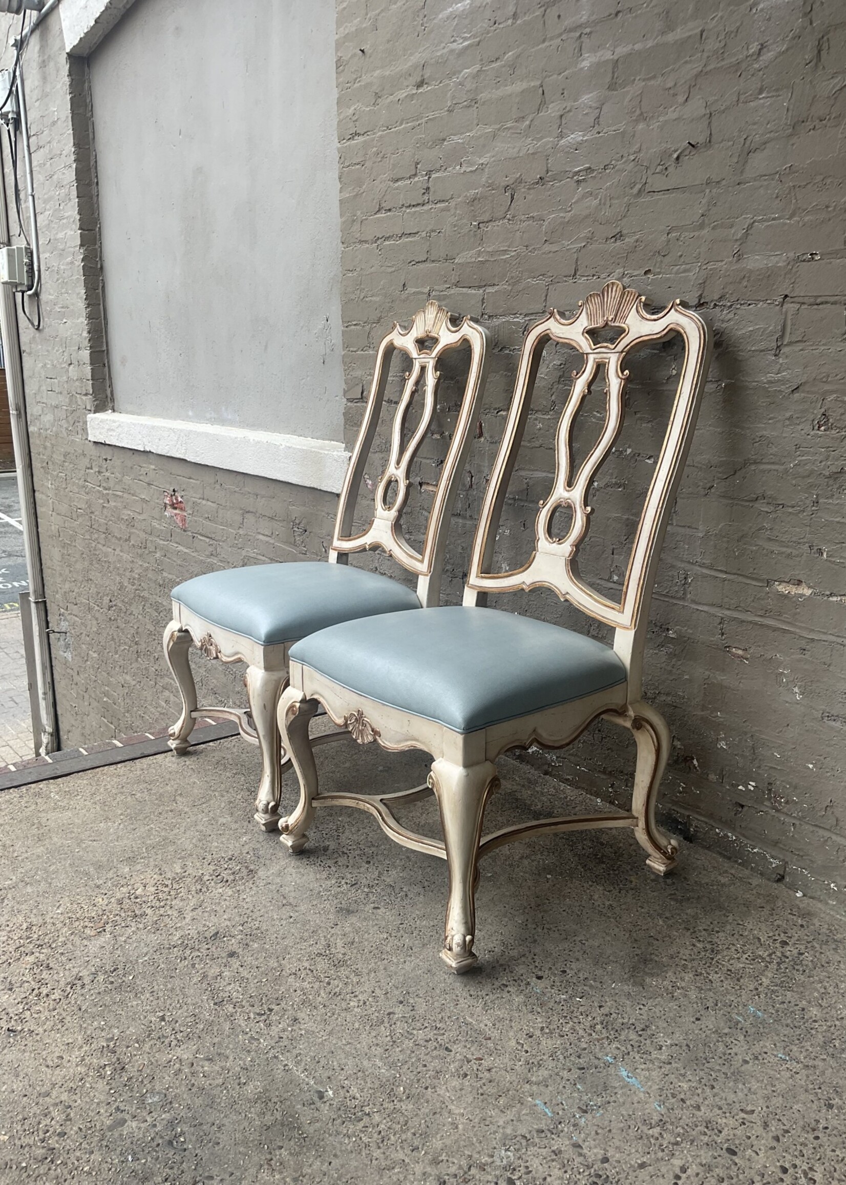 GOODWOOD Pair of French Provincial Side Chairs