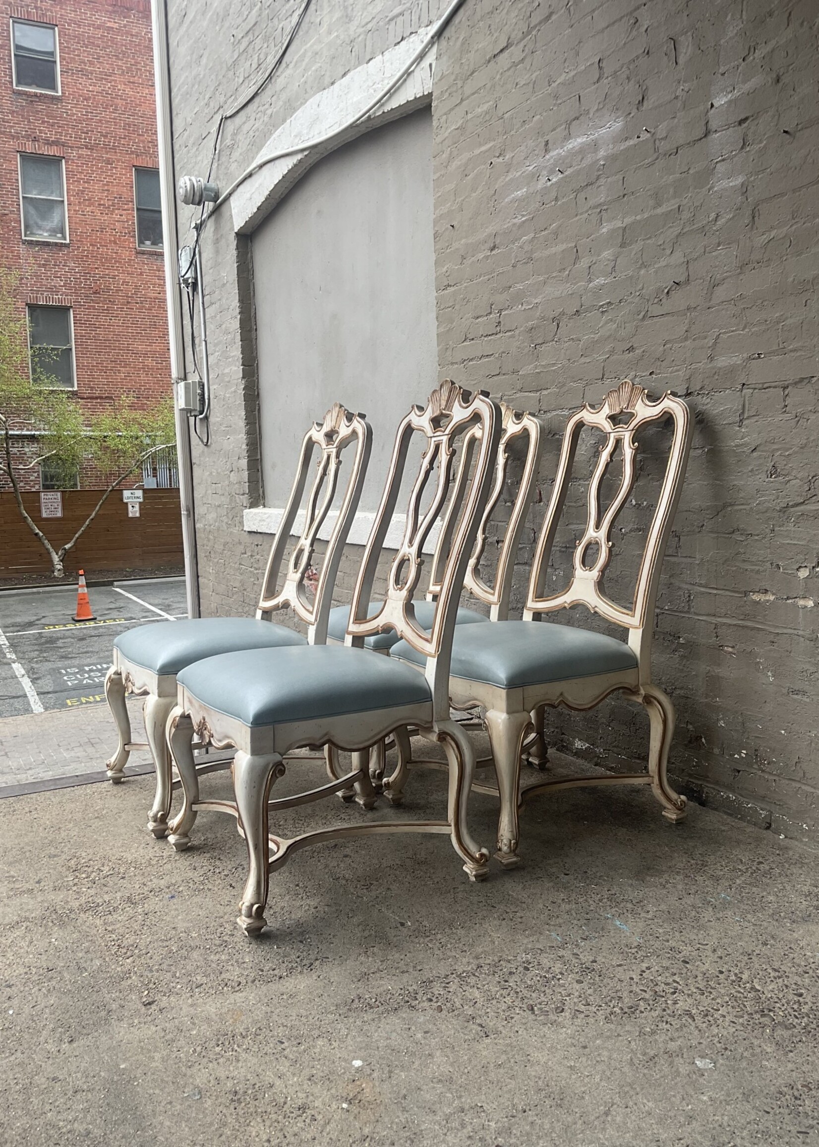 GOODWOOD Pair of French Provincial Side Chairs