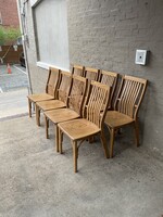 GOODWOOD Set of 4 Bentwood Oak Chairs
