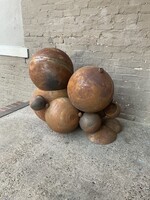 GOODWOOD Rusty Sphere Sculpture