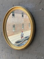GOODWOOD Oval Gilt Mirror