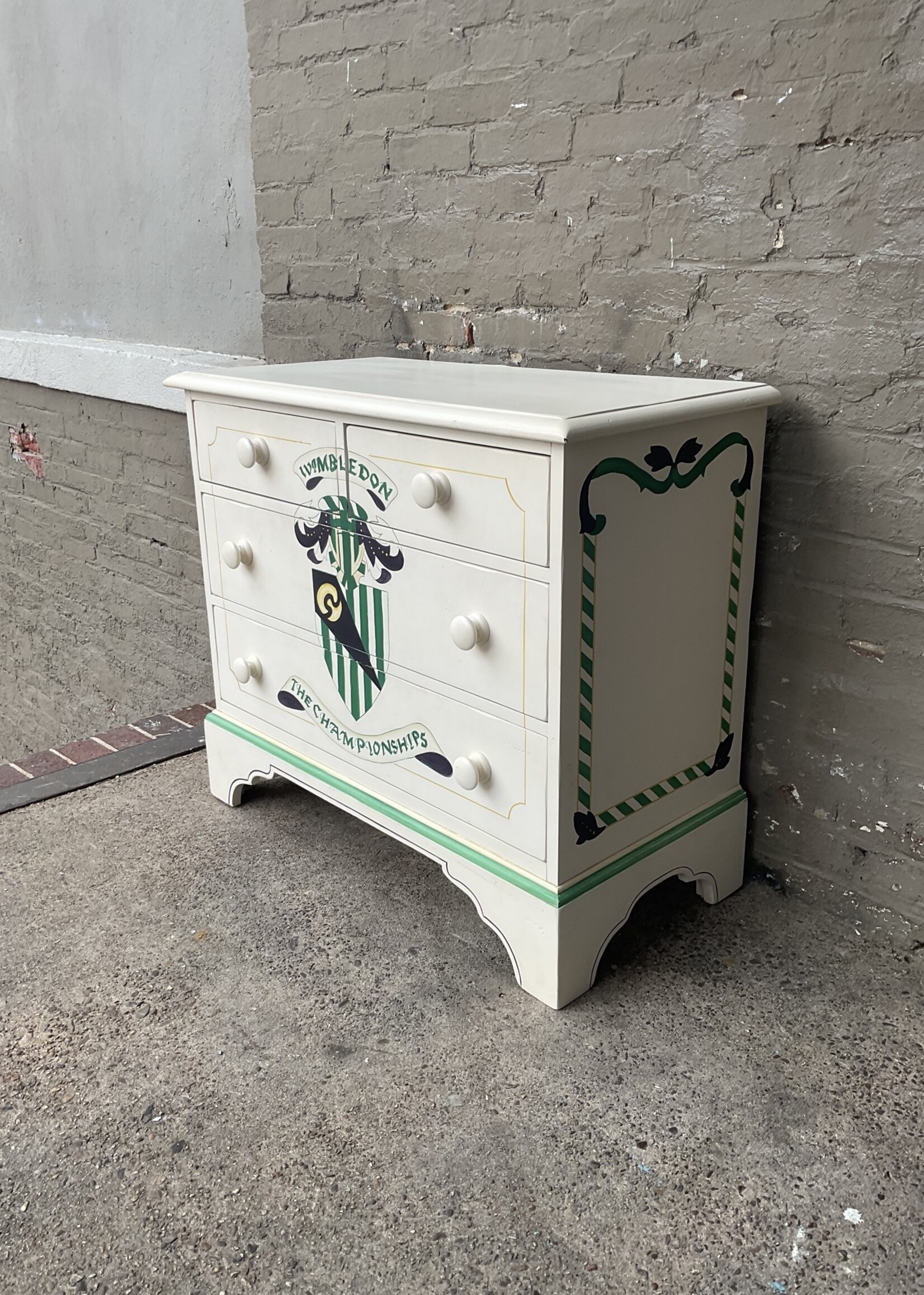 GOODWOOD Vintage Decorated Chest of Drawers