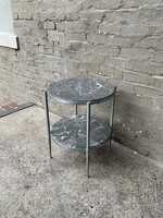 GOODWOOD Art Deco Style Marble Side Table