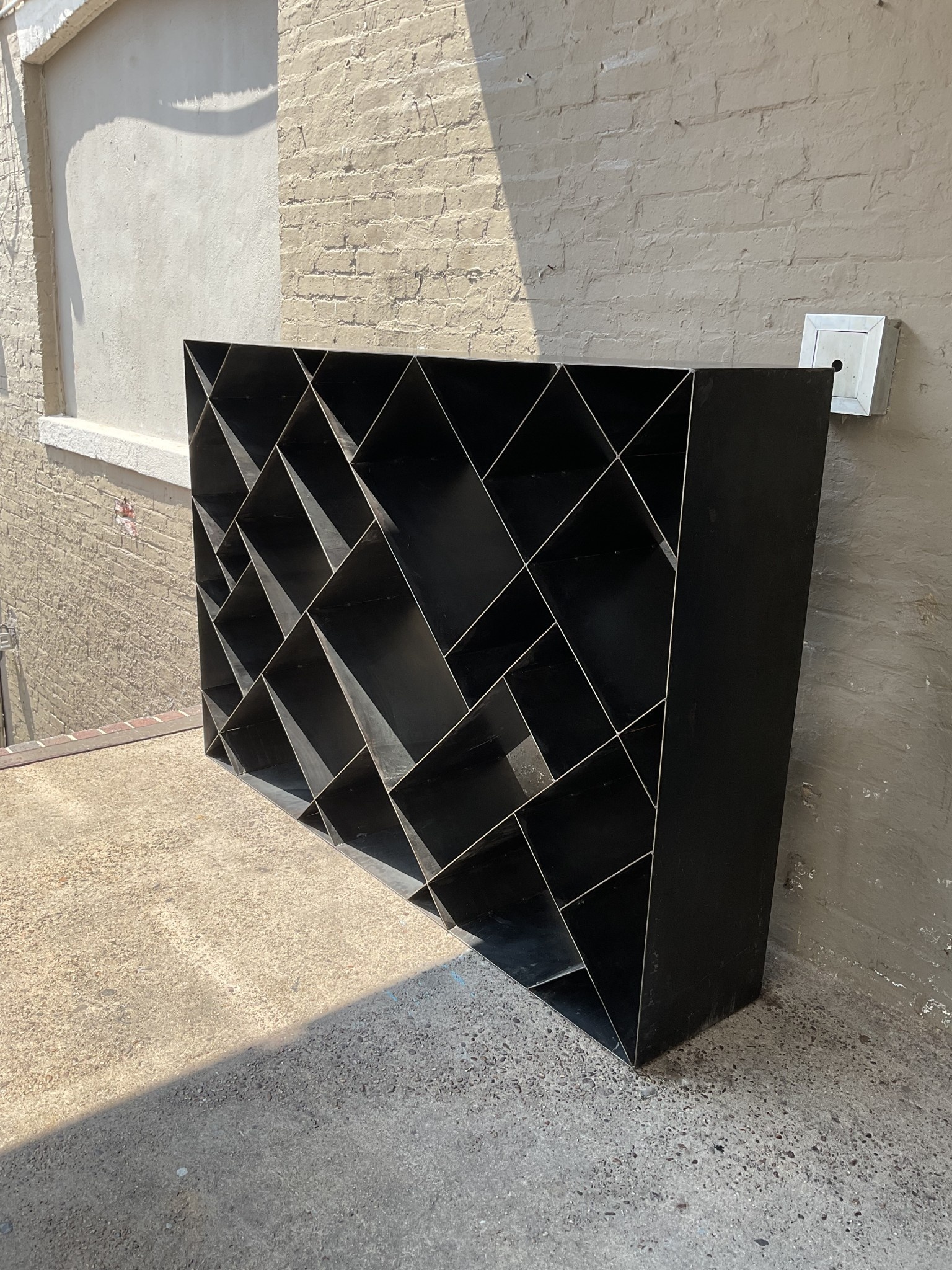 Custom Solid Steel Cubicle Shelving Unit GoodWood