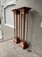 GOODWOOD Custom Mixed Wood Torchiere