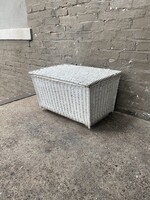 GOODWOOD Antique Painted Wicker Trunk