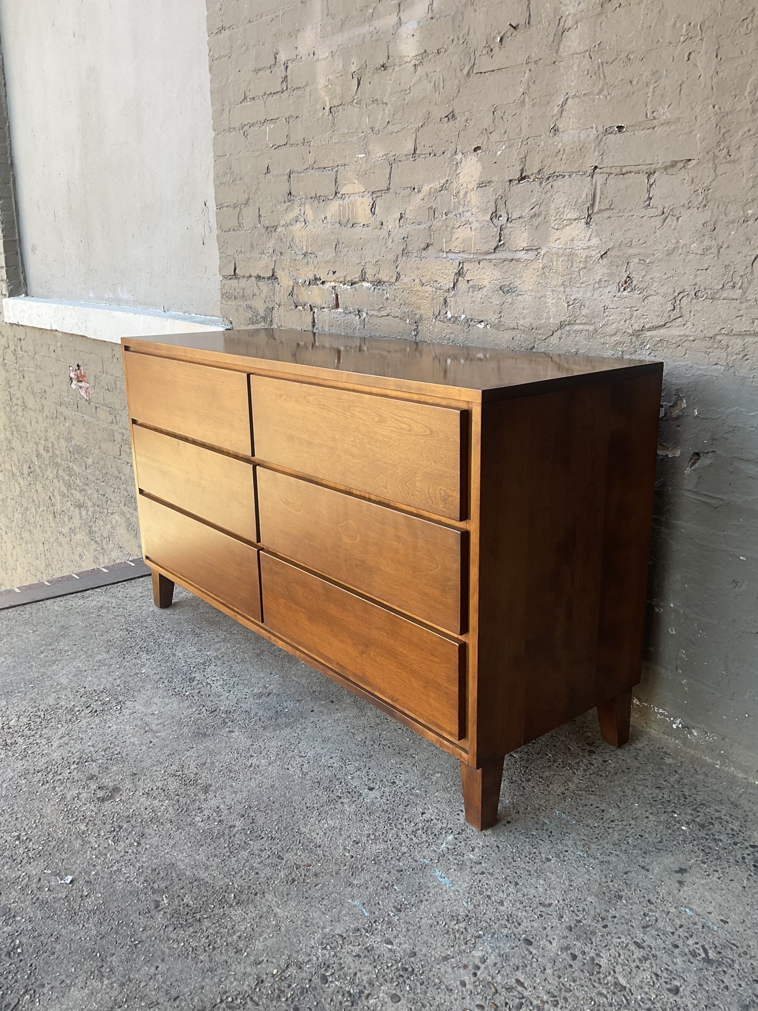 Conant Ball MCM Birch Six Drawer Dresser GoodWood