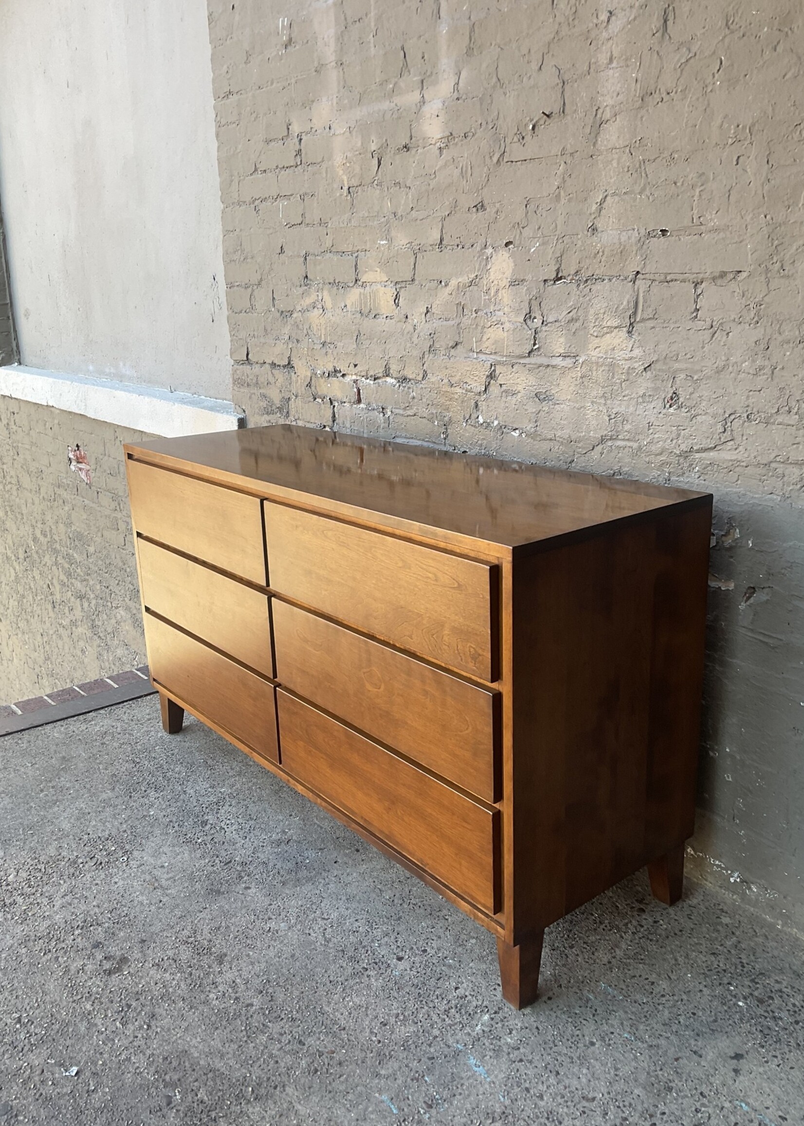 Conant Ball MCM Birch Six Drawer Dresser GoodWood