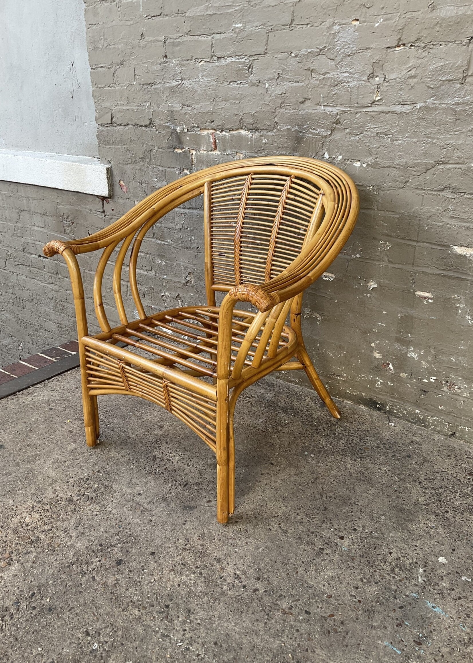 Vintage Rattan Chair GoodWood