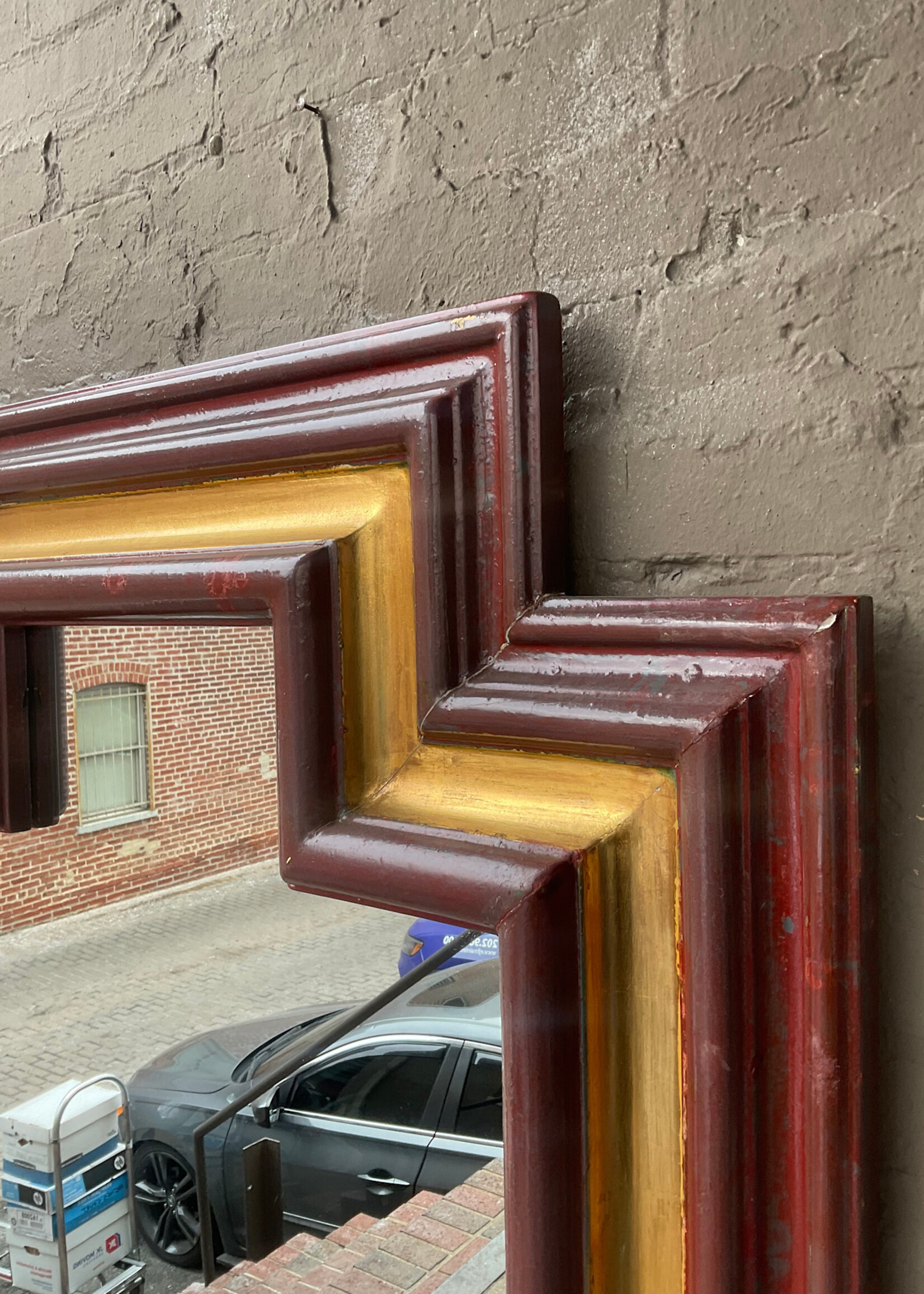 GOODWOOD Hollywood Regency Style Decorated Mirror