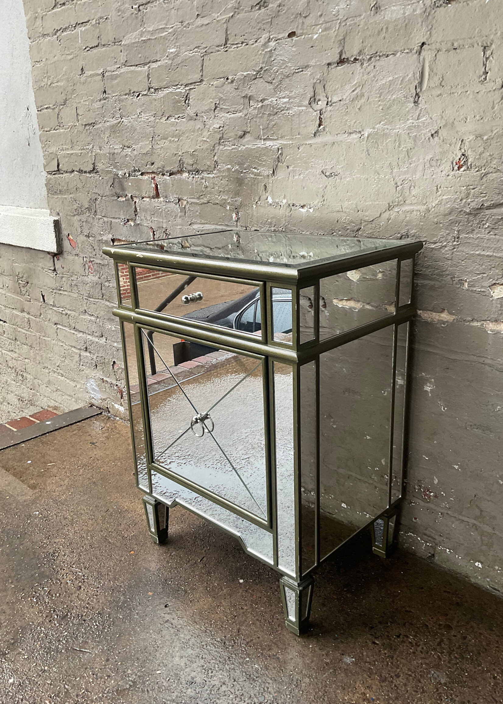 Hollywood Regency Style Nightstand - GoodWood