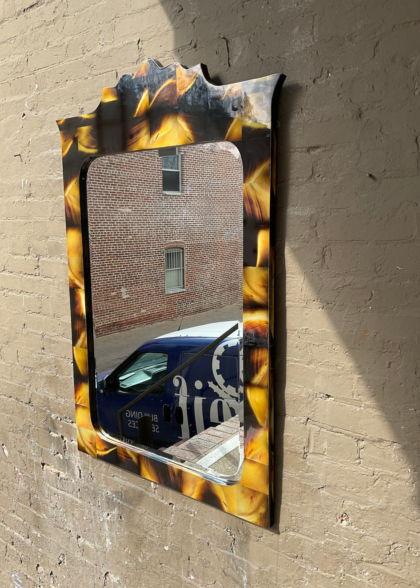 GOODWOOD Faux Tortoise Mirror