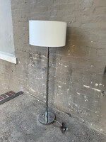 GOODWOOD MCM Chrome & Brass Lamp