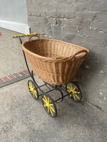 GOODWOOD Antique Wicker Pram