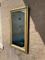 GOODWOOD Federal Gilt Mirror, Blue Glass